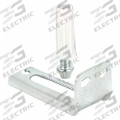 PRIME-LINE Pivot Guide: 2 15/16 in Lg, 3 3/4 in Wd - Hanging Door Pivots