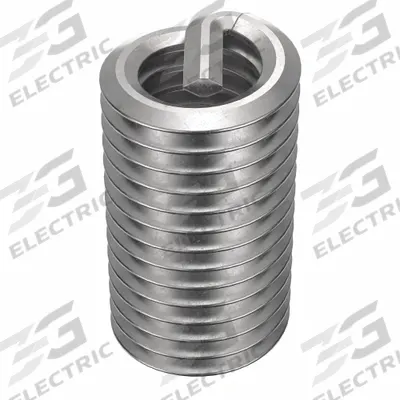 HELI-COIL Helical Insert: Tanged Tang Style, Screw-Locking, M6-1.00 Thread Size, Plain - Screw-Locking Tanged Helical Inserts