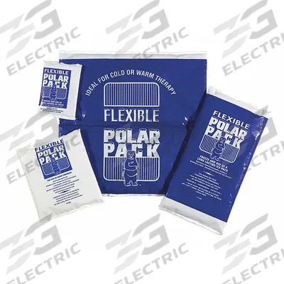 THERMOSAFE Flex Ice Pack: Leak Proof Cold Pack, 3 oz Wt, 3 in Lg, 5 in Wd - Cold Packs