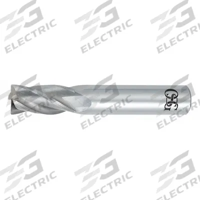 OSG Corner Radius End Mill: Carbide, 4 Flute, 1/8" Mill Dia, 1/2" LOC, 0.015" Rad - General Purpose Carbide Corner-Radius End Mills