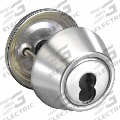 ASSA ABLOY ACCENTRA Deadbolt Lock: Cylindrical, SFIC, 1 3/8 in Door Thick - Max - Standard Cylindrical Deadbolts
