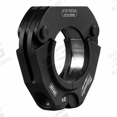 MILWAUKEE Press Ring: 2 1/2 in Pipe, Copper/Stainless Steel - Jaws & Rings for Standard & Extended Press Tools