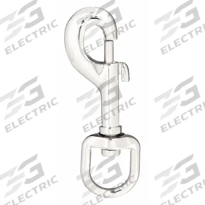 LUCKY LINE PRODUCTS Slide Bolt Snap: 1 Snaps, Slide Bolt, Zinc - Slide Bolt Spring Snaps