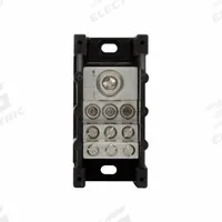 BUSSMANN Power Distribution Block: Open, Lug, Lug, 6 AWG – 350 kcmil For Line Side Wire Sizes (MPN PDB371-1). Key specifications — attr1361688: Surface; attr1308686: BUSSMANN; attr1361672: Aluminum.