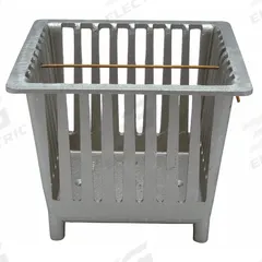 ZURN Sediment Bucket: Aluminum, 8 1/4 in Overall Wd, 7 in Overall Ht, Unfinished, Drop-In (MPN P1901-23-ALUM). Key specifications — Brand: ZURN; Finish: Unfinished; Color: Silver; Material: Aluminum; Connection Type: Drop-In; Grate Surface Style: Slotted; Product Type: Sediment Bucket.