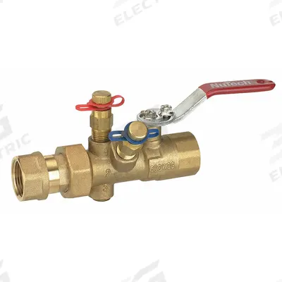 NUTECH Manual Balancing Valve: Manual, FNPT, 1.5 gpm – 5 gpm, 1.5 gpm Min. Flow Rate - Manual Balancing Valves