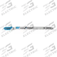 BOSCH Jigsaw Blade: 8, 4 in Blade Lg, Bi-Metal, High Speed Steel, T Shank, 1 Pieces, 5 PK (MPN T227D). Key specifications — attr1097716: Thin Metal; attr1097715: Bi-Metal; attr1097719: 8; attr1097721: High Speed Steel; attr1097728: BOSCH.