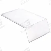 QUANTUM STORAGE SYSTEMS Lid: 14 in x 6 5/8 in, Clear, Plastic (MPN COV240). Key specifications — Brand: QUANTUM STORAGE SYSTEMS; Material: Plastic; Color: Clear; Compatible Manufacturer Model Number: QUS240.