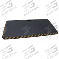 CONDOR Kneeling Pad: 18 in x 36 in, 1 in Thick, Cutout Handle (MPN 22EN48). Key specifications — Material: Rubber; Brand: CONDOR; Color: Black; Manufacturer Part Number: 22EN48; Handle Type: Cutout Handle.