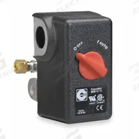 CONDOR USA, INC Pressure Switch: Std, 25 psi – 160 psi, (4) 1/4" NPT, 120 psi / 150 psi ON/OFF (MPN 11LC2E). Key specifications — attr1027655: Diaphragm; attr434202: CONDOR USA, INC; attr1027685: (4) 1/4" NPT; attr1027686: Standard; attr1027690: Auto/Off.