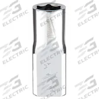 MILWAUKEE Standard Socket: SAE, 1/4 in Drive Size, 1/4 in Socket Size, 6-Point, Std, Chrome (MPN 45-34-9003). Key specifications — attr1204417: MILWAUKEE; attr1204392: Chrome.