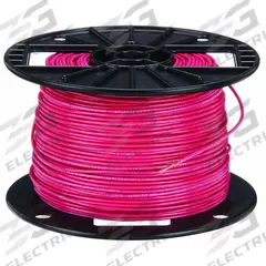 Building Wire: Copper, 16 AWG, 1 Conductors, Stranded, Red, 500 ft Lg, TFFN (MPN 27034801). Key specifications — Voltage: 600 V; Brand: SOUTHWIRE.