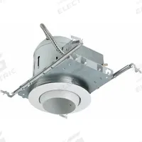 Recessed Down Light Kit: 6 in Dia, Incandescent, For Flat Ceiling, 65 W, 120V AC, Non-IC (MPN 5TP96). Key specifications — Voltage: 120V AC; Trim Color: White; Brand: APPROVED VENDOR; Lighting Technology: Incandescent; Ceiling Type: Flat Ceiling; Trim Style: Eyeball.