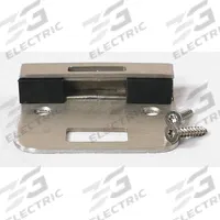 ASI GLOBAL Door Stop: Stainless Steel, Brushed, 2 3/4 in Overall Ht, 3 1/4 in Overall Wd (MPN 40-8263110). Key specifications — attr1325404: Fasteners; attr1325397: Phenolic; attr1325407: Brushed; attr1325409: Door Stop; attr1325406: ASI GLOBAL PARTITIONS.