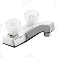 EZ-FLO Low Arc Bathroom Faucet: Nonmetallic Collection, Plastic, Chrome Finish, 1.2 gpm Flow Rate (MPN 10256N). Key specifications — Includes: Handle, 50/50 Pop-Up; Brand: EZ-FLO; Series: Nonmetallic Collection.