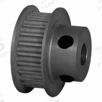 DAYTON Timing Pulley: Modified Curvilinear, Fixed, For GT Timing Belt Section, For 6 mm Belt Wd (MPN 24-3P06-6FA3). Key specifications — Brand: DAYTON; Finish: Clear Anodized; For Belt Series: Powerhouse®.