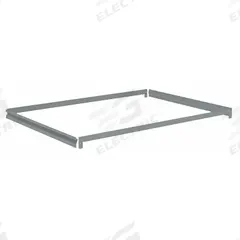 TENNSCO Shelf: 36 in x 36 in, 850 lb Load Capacity, Gray, Shelf (MPN ZAESH-3636). Key specifications — Includes: (4) Beams; Shelf Configuration: Single Straight; Color: Gray; Frame Material: Steel; Brand: TENNSCO; Frame Finish: Zinc Plated; Product Type: Shelf.