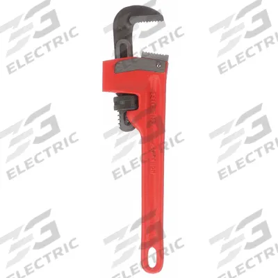 RIDGID Raprench: Cast Iron, 1 1/2 in Jaw Capacity, Serrated, 10 in Overall Lg - Straight Pipe Wrenches