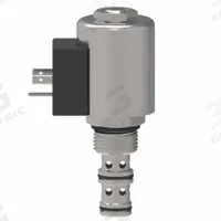CHAR-LYNN Solenoid Valve: Two Positions, Normally Open, Three-Way, C-8-3 Valve Cavity Size, Nitrile (MPN 02-160771). Key specifications — attr1012059: 02-160771; attr1250696: SV1-8-3; attr1011660: Nitrile; attr1011635: CHAR-LYNN; attr1011636: Steel; attr1011644: C-8-3.