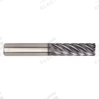 WIDIA HANITA Square End Mill: Carbide, AlTiN Coated, 7 Flute, 1/2" Mill Dia, 1-1/4" LOC, 3" OAL (MPN 7V0E13005ST)