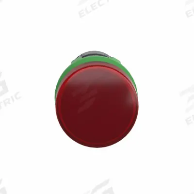 SCHNEIDER Pilot Light: 22 mm Panel Mounting Hole Dia, LED, Red - LED Indicator Pilot Lights