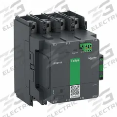 SCHNEIDER Contactor: 4 Poles, 4NO Contacts, 150 A, 120V AC/240V AC Coil (MPN LC1G1504KUEN). Key specifications — Brand: SCHNEIDER; Integrated Surge Suppression: No; Wire Termination Type: Spring Loaded.