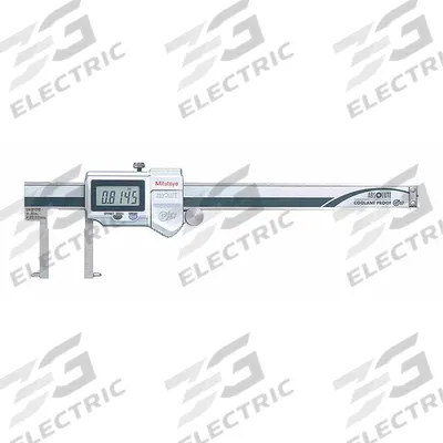 MITUTOYO Inside Point Digital Caliper: 0.8000 in to 6 in /20 mm to 150 mm, Cabled - Digital Calipers for Inside Groove & RTJ Groove Diameters