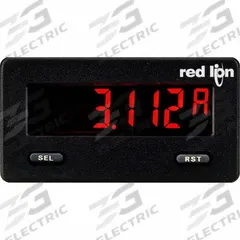 RED LION Current Meter: 99,999 Display Span - Min, -19,999 Display Span - Max, 28 V AC, CUB5IB00, 4X. Key specifications — Manufacturer Part Number: CUB5IB00; Accuracy: 0.1%; Digital Display Screen Color: Green/Red; Digital Display Screen Type: LCD; Includes: Panel Gasket; NEMA Enclosure Rating: 4X; Product Type: Current Meter; Series: CUB5.