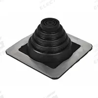 6"H-W Plastic Roof Vent Pipe Boot: For Pitched Roof, Square Base, For 1 Pipes, 3 in Max Pipe, EPDM (MPN 14051). Key specifications — Top Opening: Open; Material - Collar: EPDM; Brand: OATEY.