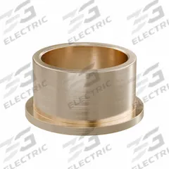 Flanged Sleeve Bearing: Bronze, SAE 841, 50 mm Bore, 60 mm OD, 35 mm Lg, -35°F to 300°F, 2 PK (MPN FFM5060-35B). Key specifications — System of Measurement: Metric; Material Grade: SAE 841; Flange Type: Flanged; Brand: OILITE.