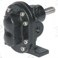 DAYTON Rotary Gear Pump Head: Magnetic Drive, Cast Iron Body, 1" FNPT, 24.7 gpm, Steel Gear Material (MPN 4KHJ9). Key specifications — Brand: DAYTON; Ports: 1" FNPT; Includes Relief Valve: No.