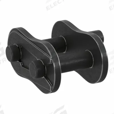 TSUBAKI Attachment Link: For Lube-Free Roller Chains, D-1, 50, Single Strand, 5/8 in Pitch - Attachment Links for ANSI Standard Chains