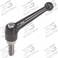 KIPP Adjustable Handle: Zinc w/ SS Thread, 5/8"-11, 110 mm Lg (MPN K0117.5A61X50). Key specifications — Brand: KIPP.