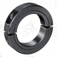 RULAND MANUFACTURING Shaft Collar: 2-Piece, Inch, Round, Clamp-On, 2 1/8 in Bore Dia, Carbon Steel (MPN SP-34-F). Key specifications — attr671628: RULAND MANUFACTURING.
