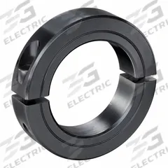 RULAND MANUFACTURING Shaft Collar: 2-Piece, Inch, Round, Clamp-On, 2 1/8 in Bore Dia, Carbon Steel (MPN SP-34-F). Key specifications — attr671628: RULAND MANUFACTURING.
