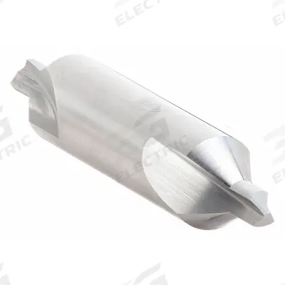KEO Center Drill: Plain Type, #6, 60°, 3 in Overall Lg - Plain-Tip Center Drills