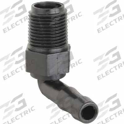 BANJO Barbed Hose Fitting: For 3/8 in Hose I.D., Hose Barb x NPT, 3/8 in x 3/8 in Fitting Size - Polypropylene Multipurpose (Air, Water, Chemical) Rigid Barbed Hose Fittings