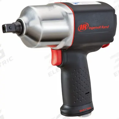 INGERSOLL RAND Air Impact Driver: Full-Size, 1/2 in Drive, Pistol-Grip, Square - Pistol-Grip Air-Powered Impact Wrenches with Standard Anvils