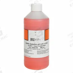 HACH Buffer Solution: 500 mL Volume, Bottle, 50-00-0, Buffer/Solution, 2283449, 1. Key specifications — Brand: HACH; CAS Number: 50-00-0; Chemical Family Type: Solution; Container Type: Bottle; Manufacturer Part Number: 2283449; Product Type: Buffer Solution.