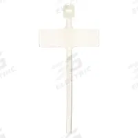 DOLPHIN COMPONENTS CORP Cable Tie: 4 in Nominal Lg, 3/4 in Nominal Max. Bundle Dia., Natural, 100 PK (MPN DC-4F). Key specifications — Brand: DOLPHIN COMPONENTS CORP; Outdoor Use: No; Color: Natural.