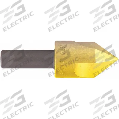 KEO Countersink: 60°, 3 Flute, 1/4 in Body Dia - General Purpose Three-Flute Countersinks
