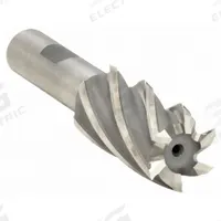 CLEVELAND Square End Mill: High Speed Steel, 3 Flute, 1/2" Mill Dia, 1-1/4" LOC, 3-1/4" OAL (MPN C39651)