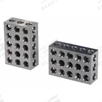SUBURBAN Tri-Block Pair: 2 Blocks, 23 Holes, 4 in x 3 in x 2 in, 0.0001 in Squareness, 1 PR (MPN B-234-H23-M). Key specifications — attr1181834: 0.0001 in; attr1181835: 2; attr1181837: 3/8 in -16 in Tapped; attr1181850: SUBURBAN.