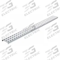 ALLIGATORBOARD Pegboard Strip: Round, 1/4 in Peg Hole Size, 3 in x 30 in x 5/8 in, Steel, Gray (MPN ALGSTRP3X32GALV). Key specifications — Material: Steel; Finish: Zinc-Plated; Peg Hole Shape: Round; Includes: Mounting Hardware; Color: Gray; Brand: ALLIGATORBOARD.
