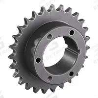 TSUBAKI Sprocket: For 60 Chain, 27 Teeth, 6.461 in Pitch Dia, 6.867 in Outside Dia, Steel (MPN 60Q27). Key specifications — Brand: TSUBAKI; Required Bushing Series: Q1.