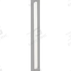 ASI GLOBAL Partition Column: Laminate, Matte, Almond, 82 in Ht, 3 in Wd, 1 1/4 in Thick (MPN 65-M787031-4000). Key specifications — Inner Core Type: Particle Board; Brand: ASI GLOBAL PARTITIONS; Color: Almond; Finish/Texture: Matte.