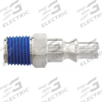 SPEEDAIRE Quick Connect Hose Coupling: 1/4 in Body Size, 1/4 in Hose Fitting Size, MNPT, Plug, Male (MPN 30E556). Key specifications — Thread Size: 1/4" -18; Fitting Type: MNPT; Brand: SPEEDAIRE; Hose Fitting Gender: Male.