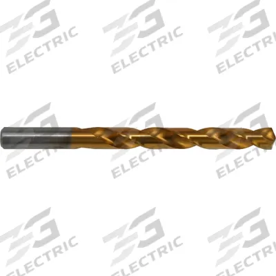 CHICAGO-LATROBE Jobber Length Drill Bit: #45, 135° Split Point, TiN-Coated HSS - NAS-Spec High-Speed Steel Jobber-Length Drill Bits for Aerospace