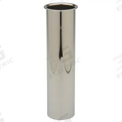 ZURN Tailpiece: Brass, Chrome, Silver, 1 1/2 in Nominal Pipe Size, 4 in Overall Lg - Tailpieces