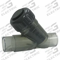 GF PIPING SYSTEMS Y Check Valve: Piston, Y-Style Valve Body, 1 1/2 in Pipe Size, Spigot x Spigot (MPN 192304036). Key specifications — Brand: GF PIPING SYSTEMS.